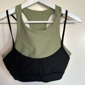 Adorable double layer sports bra